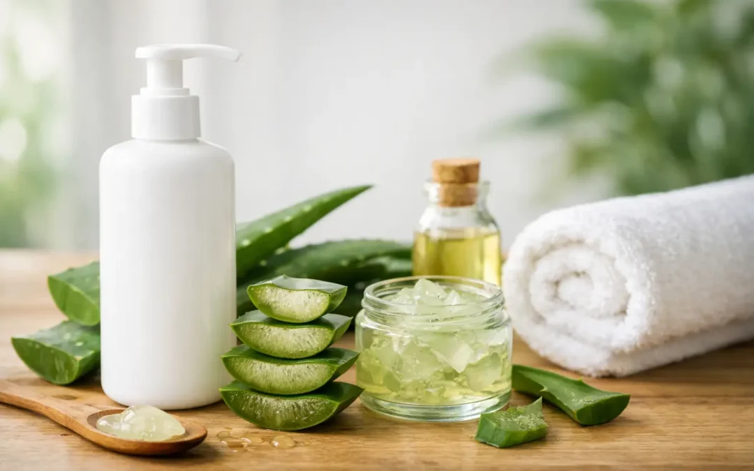Cómo elegir loción corporal aloe vera natural